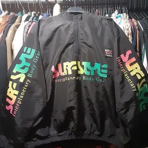Vintage Surf Style Pull Over Windbreaker